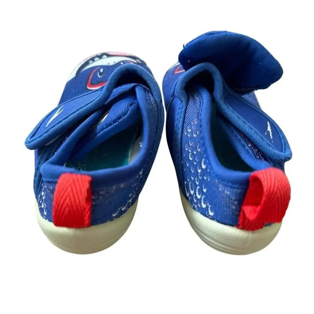Speedo Kids Water Shoes Blue with Shark M (2-3 year)